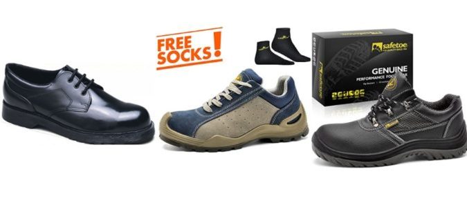 wide fit safety trainers uk