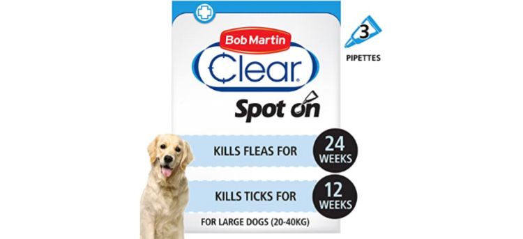 bob martin dog flea treatment